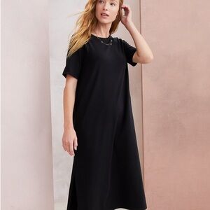 🆕Eileen Fisher Organic Cotton T-Shirt Midi Dress